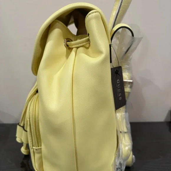 GUESS Light Yellow Backpack - Picture 2 of 3